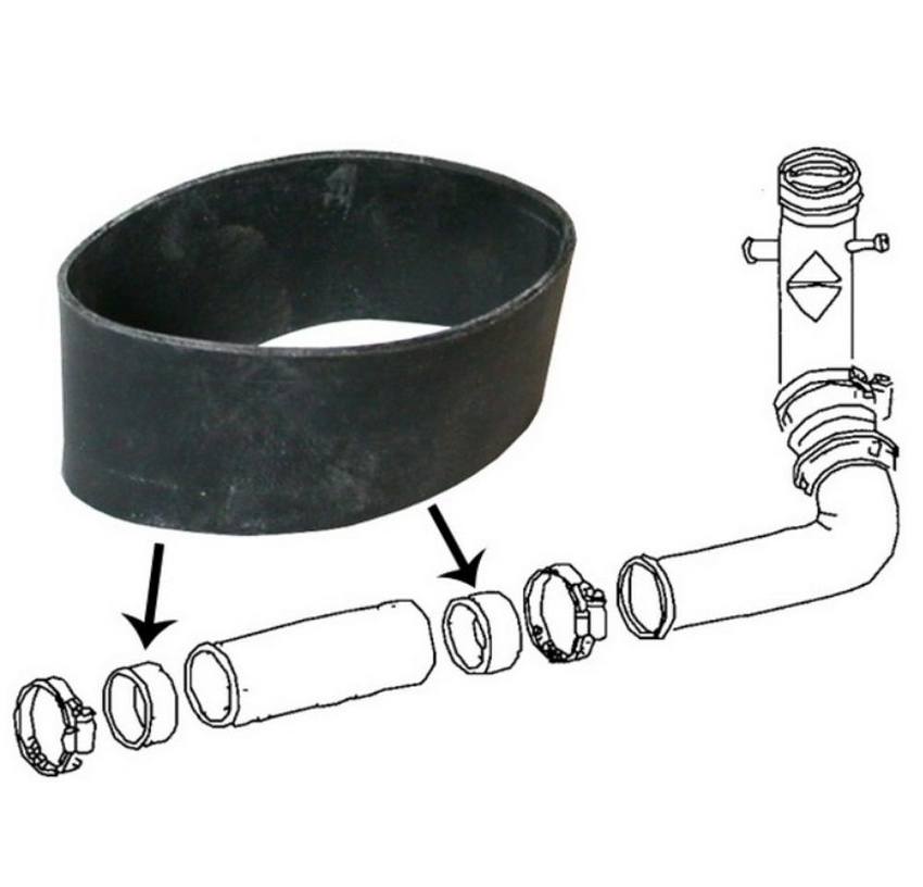 VW Fuel Filler Neck Seal 8115651306 JP Dansk JP Dansk 8115651306